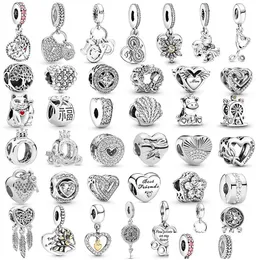 Charms 925 Sterling Sier Hollow Love Mom Crown Charm Beads Pendant For Pandora Bracelet Necklace Ladies Mens Jewelry Fashion Accesso Dhpl8