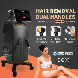 CE Approved 808nm diode laser ICE laser Painless Hair Removal machine skin rejuvenation Permanent Epilator 3 wavelengths