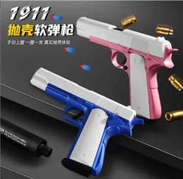 Arma Brinquedo Realista Soft Bullet Gun Silenciador E Dardos
