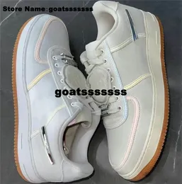 Air Force1 Designer Shoes Size 13 Travis Sneakers Men AF1s Scotts Us 13 Casual Eur 47 Trainers Women Us13 Forces One Low AQ4211-100 Air Scarpe 1549 Us12 Skate Ladies