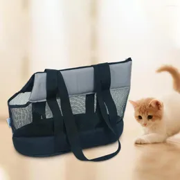 Dog Car Seat Covers Outdoor Portable One-shoulder Pet Bag Breathable Lightweight Handbag Foldable Mesh Multifunctional Cat
