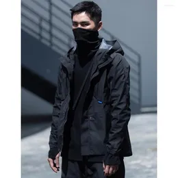 メンズジャケットReindee Lusion 19 Techwear 3IN1シームレスプレス接着剤防水軽量ジャケットテックコートファッションストリート