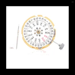 Kit di riparazione per orologi 8200 Movimento Meccanico automatico Oro Doppio calendario 21 rubini Accessori