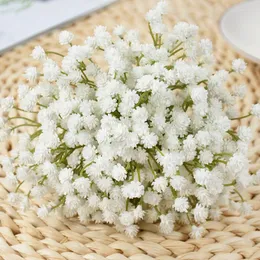 Decorative Flowers 20cm Artificial Baby Breath Gypsophila Flower For Wedding Party Decoration Home Garden DIY Fake