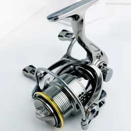 Accessories GHOTA Fishing Reel 2000/3000 Series Metal Rotating Wheel Maximum Drag 8kg Outdoor Bait Throwing Dual Grip Shockproof and Super Stable P230529