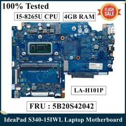 Moderkort LSC för Lenovo IdeaPad S34015IWL Laptop Motherboard 5B20S42042 LAH101P I58265U CPU 4GB RAM DDR4 100% Test Fast Ship