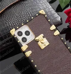 Luxury leather square shockproof phone cases for Samsung s21 ultra s21 s20 plus s20ultra s10 note 20 10 for iphone 13 pro max 12pr4249053