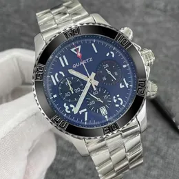 VK Cronograph Quartz Movement Watches for Men Designer Wristwatch 46mm 1884 Mens relógio de design multifuncional Montre