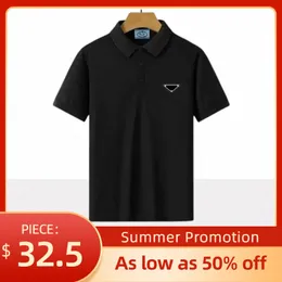 Designer POLO Men's T-Shirts Fashion Embroidered Designers TShirt V Neck Cotton High street men Casual t shirt Luxury Casual couple Clothes Asian size S-4XL