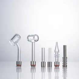 Accessori per fumatori Punta di ricambio per uso alimentare Filo 510 Ti-tip Ceramica Quarzo banger Nails Dab Tool per Micro NC Kit Tubi per acqua in vetro