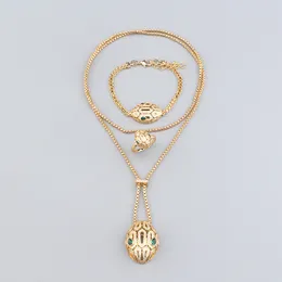 srebrny złoty krzyż drobny łańcuch diamentowe wisiorki długie naszyjniki Zestaw dla kobiet