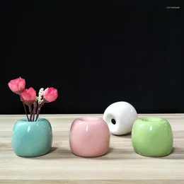 Vases Ceramic Jewelry Apple Bottle Vase Crafts Home Furnishings Wholesale Special Sale Simple