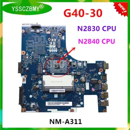 RAMs Brand New ACLU9 ACLU0 NMA311 mainboard for Lenovo G4030 Notebook motherboard 5B20G91629/5B20G05141 with N2830 / N2840 CPU