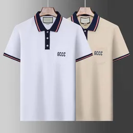 2023 New Mens Stylist Polo Luxuryt Italia Mens Designer Abbigliamento manica corta Moda Estate T Shirt Formato asiatico M-XXXL