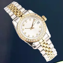 Diamonds Watch Precision AAA hohe Qualität 36mm männliche Automatik Frau Quarz Uhren mit Box Saphir wasserdicht
