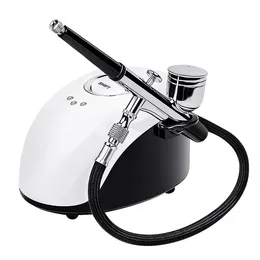 Face Massager Water Oxygen Injector Machine Face Steame Compressor Airbrush Makeup Tattoo Cake Nail Art Desgin Graffiti Tools 230526