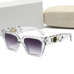 Occhiali da sole di lusso per uomo donna unisex designer goggle beach occhiali da sole retrò piccolo design di lusso di lusso con scatola 86''gg ''