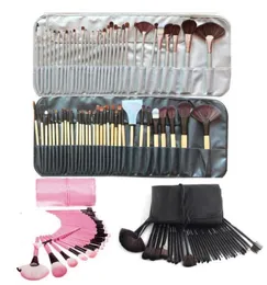 32pcsSet Professional Makeup Brushes Portable Full Cosmetic Make up Brushes Tool Foundation Eyeshadow Lip brush with PU Bag3885231