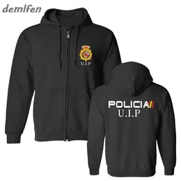 Espana Policia Spain National Espana Policia Anti Swat Geo Goes Special Forces Men Hoodie Tops Jacket Sweatshirt