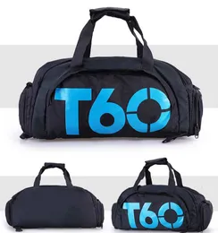 Outdoor -Taschen T60 wasserdichte Fitnessstudio Sports Männer Frauen Molle Fitnesstraining Rucksäcke Multifunktional Travelluggage Bolsa Schulterhandtaschen 230529