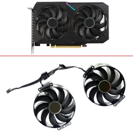 منصات جديدة 90 مم 6PIN T129215SU مروحة التبريد dualrtx3050 RTX3060 TI GPU FAN لـ ASUS RTX3060 DUAL OC RTX3060TI Card Card Card Card