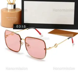 Designer Luxury Fashion ggity Sunglasses Classic Eyeglasses Goggle Beach Sun Glasses For Mens Womens Ladies Outdoor Sunglasse 0315
