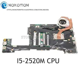 Płyta główna Nokotion 04W3276 04W3286 04W0676 04W0677 DODATKA DLA LENOVO THINGPAD X220 LAPTOP I52520M CPU DDR3