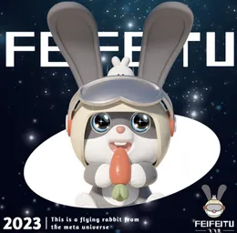 Inteligentny latający królik zabawka dziecięca muzyka elektryczna Rabbit dźwięk optyczny Kontrola głosu Flying Rabbit Doll Girl Prezent 201212 Drop dostawa zabawki dh7ue