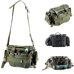 Outdoor Bags Fishing Tackle Bag Fishing Gear Storage Bag Organizer Waist Bag Messenger 22 Handbag Outdoor Shoulder 44