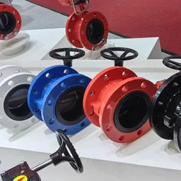 Valves Stainless steel valve flange valve Hand butterfly valve Professional manufacturer