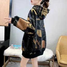 Kobiet bakotury moda koreańska wersja wiosenna jesień w stylu zachodnim ubranie damskie luźne cienki sekcja z kapturem sweter damski kurtka kurtka