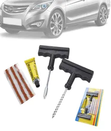 1 Set Faster Repair Tools Kits Car Tubeless Tire Tyre Puncture Plug Car Auto Accessories Motorcycle Bicycle Portable9619044