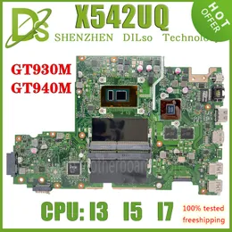 Motherboard KEFU VIVOBOOK 15 X542UN Mainboard For Asus X542UR X542UQ X542UF A580U X542UQR FL8000U Laptop Motherboad With I3 I5 I7 100% Fully