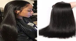 Cheap Whole Silky Striaght Brazilian Hair 3 Bundles 100 Human Unprocess 8A Grade Straight Virgin Hair Straight Hair Ext5010405