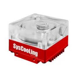 냉각 Syscooling p67b 워터 펌프 Argb 버전 500L/h PC 수 냉각 조용 펌프 무료 RGB 컨트롤러