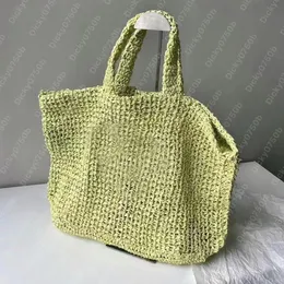 Saman çanta tasarımcısı tote çanta kadınlar raffi el çantası yaz plaj çantası petit kese lüks çanta örgü el omuz tatil plajı tığ işi çanta totes dicky0750