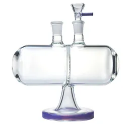 New Arrival 14mm Female Joint Glass Water Bongs Pipe Dab Oil Rigs Infinity Waterfall Glass Bong Unique Design Invertible Gravity W8839232