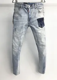 Dsquad2 Jeans Designer di lusso da uomo Jeans in denim Pantaloni traforati Dsquare Jeans Pantaloni alla moda moda casual Dsquad2 Abbigliamento uomo TAGLIA USA 28-38 A389