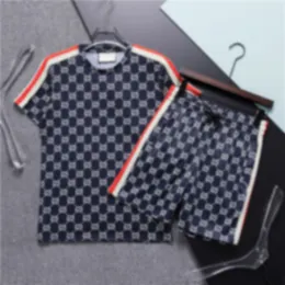 Cotton Men's T Shirts Summer Track Suits Men Shorts Sets Printing Sportswear Tracksuit Set Designer Fashion Casual Sports Running Sweat Suits Size M-3XL