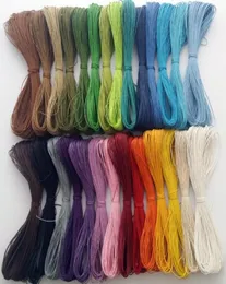 450yard lot 1mm 28 Colors Waxed Cotton CordRopeStringNecklace and Bracelet CordBeading String CordJewelry Making DIY Cord9195951