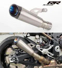 BMW S1000RR 2019 2020フルシステムオートバイGP排気エスケープモディーミドルリンクパイプカーボンチタンアロイマフラー8645670