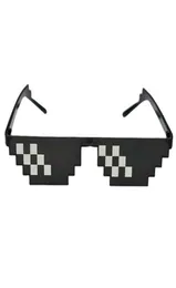8 bit haydut yaşam güneş gözlüğü pikselli erkekler kadın marka parti gözlükleri mozaik uv400 vintage gözlük unisex hediye oyuncak gözlükleri7982483