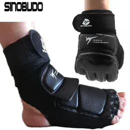 Protective Gear Adult child protect gloves Taekwondo Foot Protector Ankle Support fighting foot guard Kickboxing boot WT approved Palm protector 230530