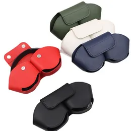 Läderfodral för AirPods Max hörlursskyddsskydd headset stötsäker anti-drop pu cover anti-scratch