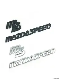 car sticker ms mazdaspeed emblem decal sticker logo for mazda 2 3 5 6 cx5 cx7 323 axela atenza emblem auto modified body badge5752879