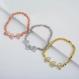 Charm armband ondskapsfull personlighet iove design mode mikro iniaid koppar kvinnor temperament braceiet söt romantisk hög quaiity