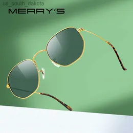 Sunglasses MERRYS DESIGN Men Women Classic Polarized Square Sunglasses For Driving Retro Shades Sun glasses UV400 S8812 L230523