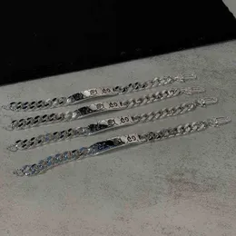 designer jewelry bracelet necklace ring 925 elf Skull punk hip hop chain bracelet men's women's Bracelet