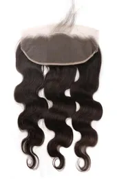 Body Wave Lace Frontal Closure 13x4 Brazilian Virgin Hair Weaves Middle Part Top Closures Unprocessed Lace Frontals Hairpieces Gre4940681