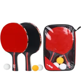 WHOLE2019 New Table Tennis Gracket أفقي المبتدئين التدريب Pingpong لوحة التنس مضرب مجموعة S -Three BA5379010